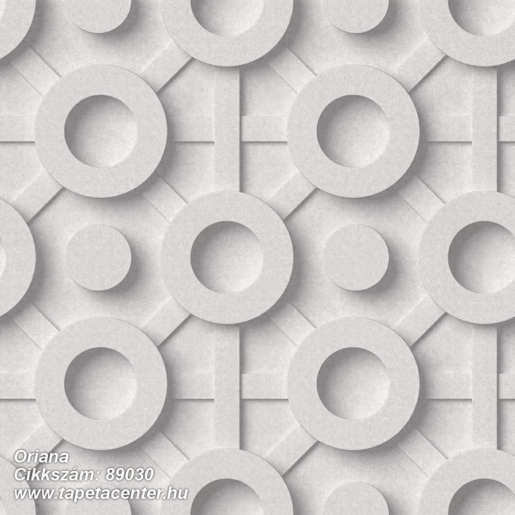 3d hatású,geometriai mintás,szürke,lemosható,vlies tapéta 