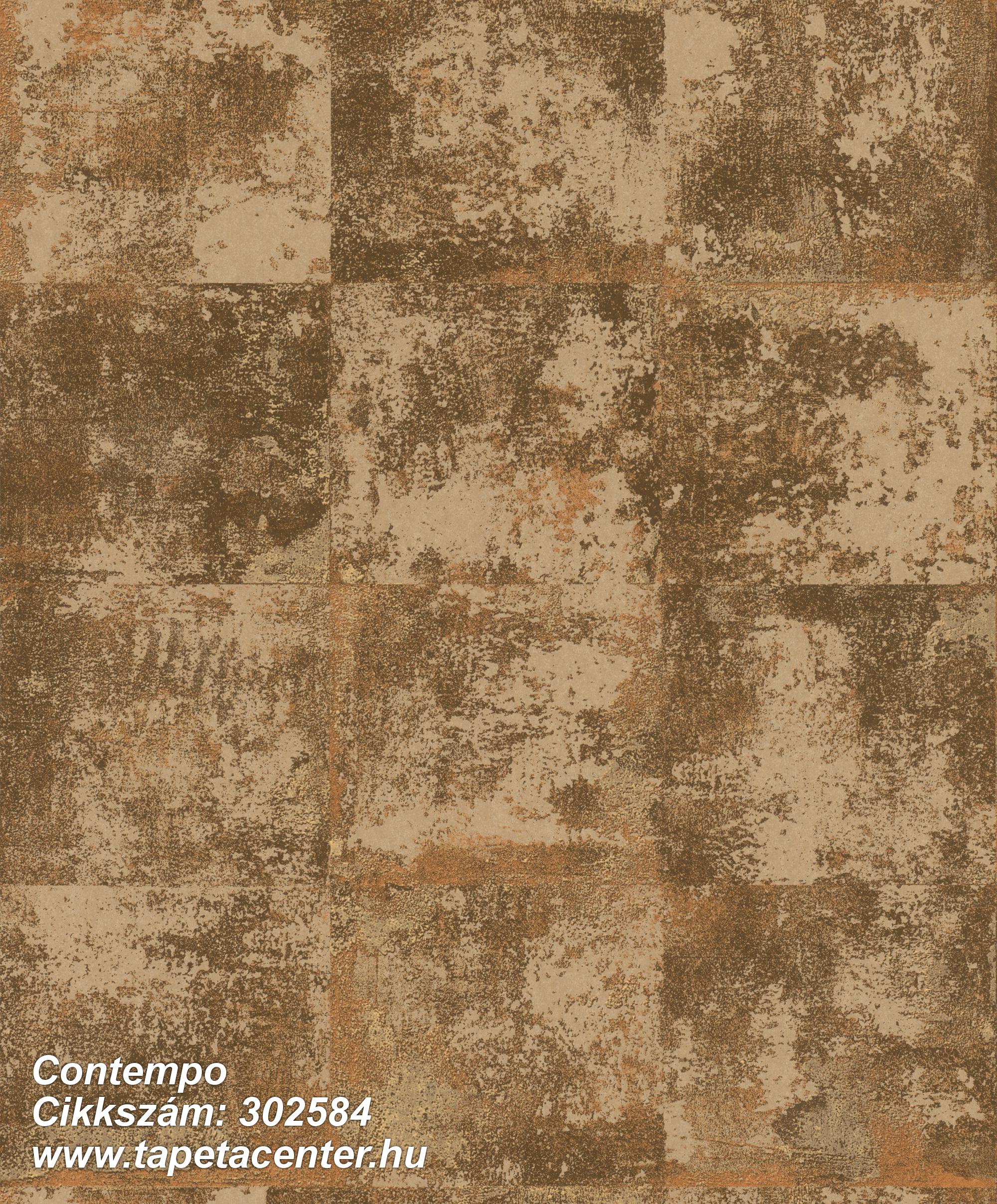 Csillámos,geometriai mintás,barna,bronz,gyengén mosható,vlies tapéta Csillámos,geometriai mintás,barna,bronz,gyengén mosható,vlies tapéta