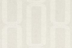 301839 cikkszámú tapéta, Rasch Textil Linen House tapéta katalógusából Geometriai mintás,metál-fényes,fehér,gyengén mosható,vlies tapéta