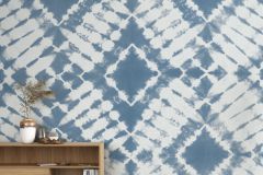 367652 cikkszámú tapéta, Rasch Beachhouse tapéta katalógusából Absztrakt,geometriai mintás,különleges motívumos,kék,vlies poszter, fotótapéta