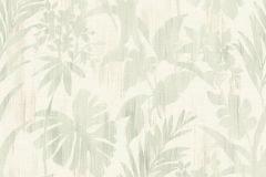 410587 cikkszámú tapéta, Rasch Beachhouse tapéta katalógusából Rajzolt,természeti mintás,fehér,zöld,lemosható,vlies tapéta