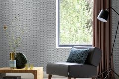 410648 cikkszámú tapéta, Rasch Beachhouse tapéta katalógusából Geometriai mintás,textil hatású,textilmintás,fehér,kék,lemosható,vlies tapéta