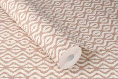 410662 cikkszámú tapéta, Rasch Beachhouse tapéta katalógusából Geometriai mintás,textil hatású,textilmintás,fehér,pink-rózsaszín,lemosható,vlies tapéta