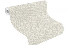 410679 cikkszámú tapéta, Rasch Beachhouse tapéta katalógusából Geometriai mintás,textil hatású,textilmintás,fehér,szürke,lemosható,vlies tapéta