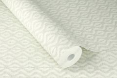 410686 cikkszámú tapéta, Rasch Beachhouse tapéta katalógusából Geometriai mintás,textil hatású,textilmintás,fehér,szürke,zöld,lemosható,vlies tapéta