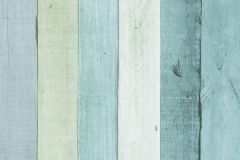 17-TURQUOISE cikkszámú tapéta, Rasch Covers: Elements tapéta katalógusából Fa hatású-fa mintás,fehér,kék,zöld,lemosható,papír tapéta