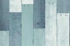 35-AQUA cikkszámú tapéta, Rasch Covers: Elements tapéta katalógusából Fa hatású-fa mintás,fehér,kék,türkiz,zöld,lemosható,papír tapéta