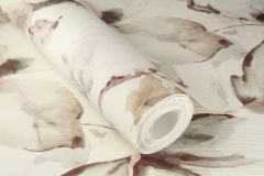481235 cikkszámú tapéta, Rasch Florentine 4 tapéta katalógusából Rajzolt,textil hatású,virágmintás,bézs-drapp,fehér,lila,szürke,lemosható,vlies tapéta