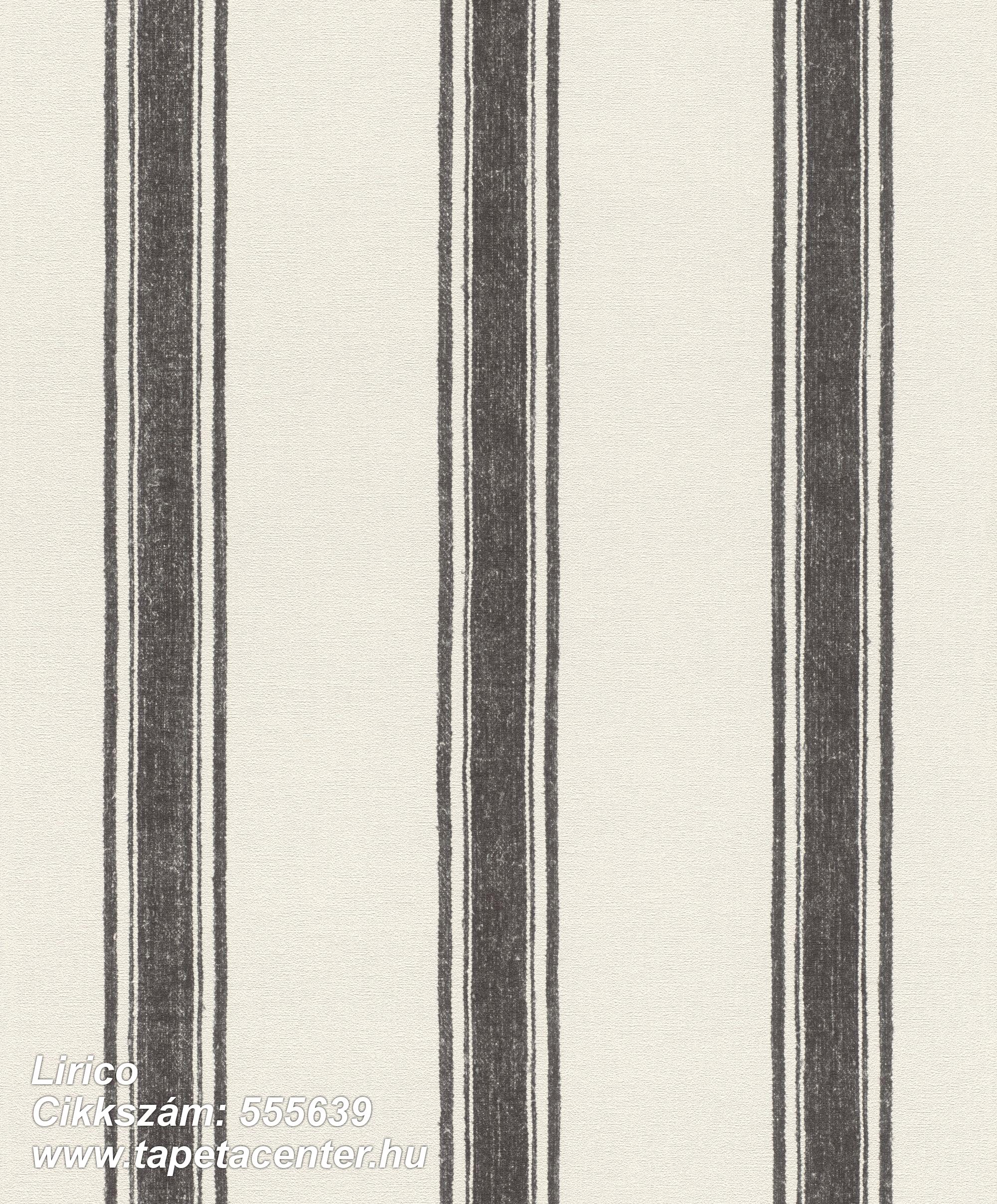 Csíkos,retro,textil hatású,bézs-drapp,fekete,szürke,illesztés mentes,lemosható,vlies tapéta 