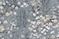 288369 cikkszámú tapéta, Rasch Petite Fleur 5 tapéta katalógusából Virágmintás,bézs-drapp,szürke,gyengén mosható,vlies tapéta
